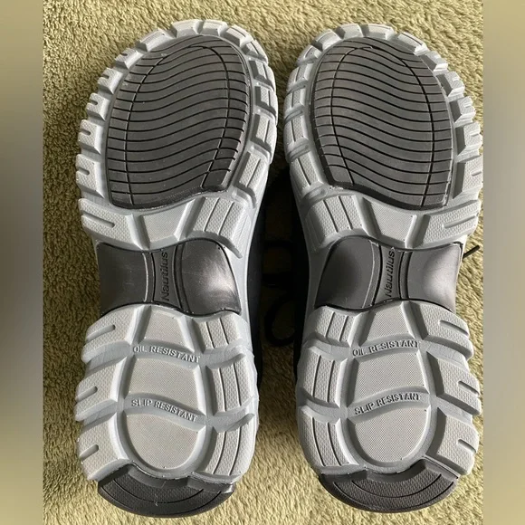 Nautilus Zephyr Black and Gray Safety Shoes N1357 Women's Size 8 - Picture 3 of 4